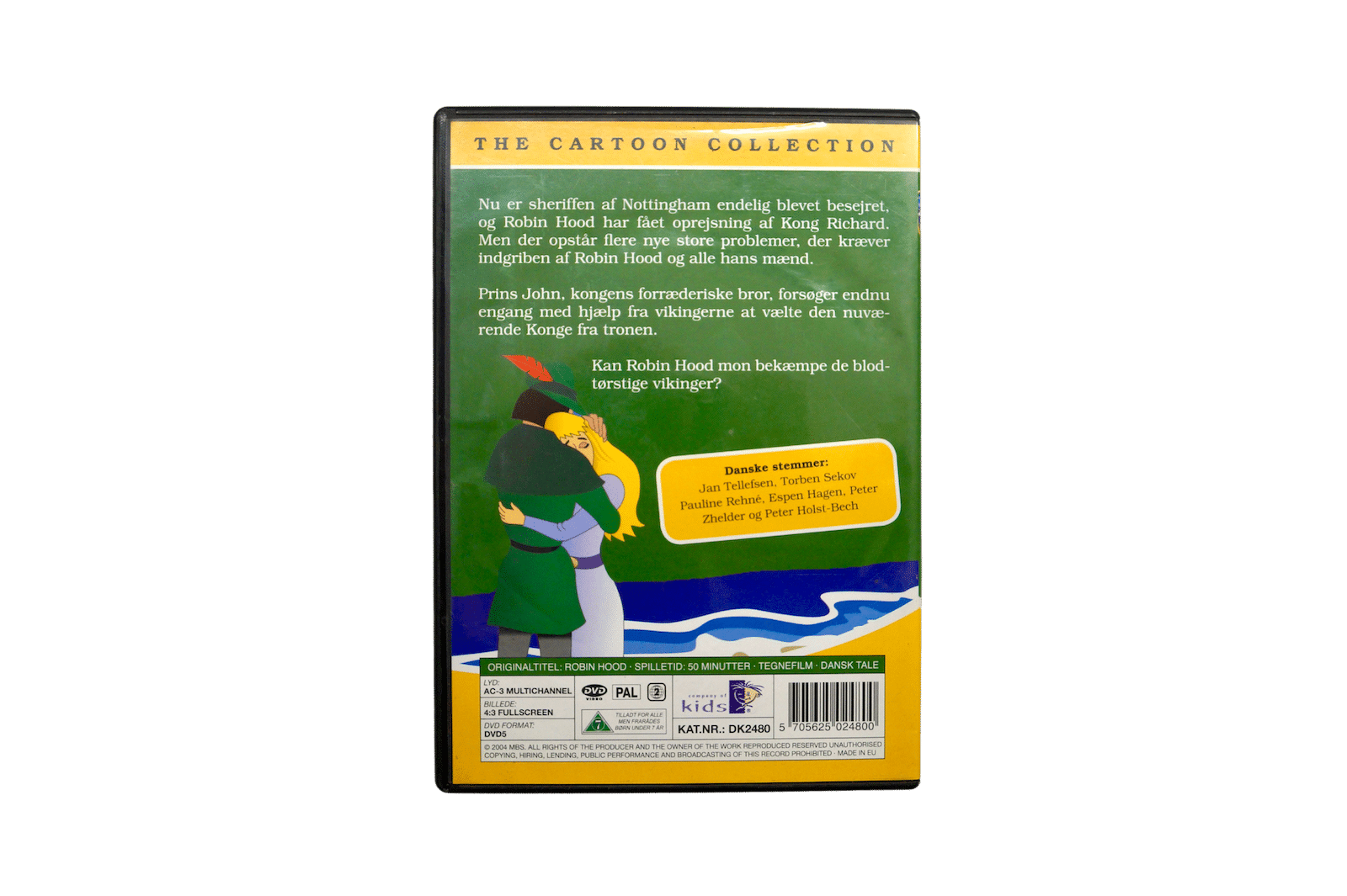 Robin Hood – The Cartoon Collection – DVD (Brugt)