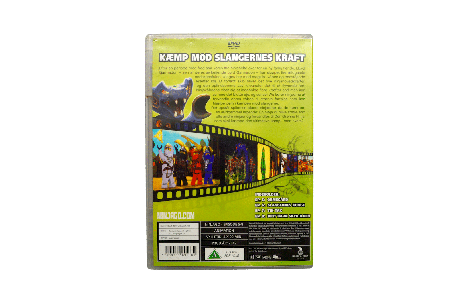 LEGO Ninjago – Episode 5-8 – DVD (Brugt)