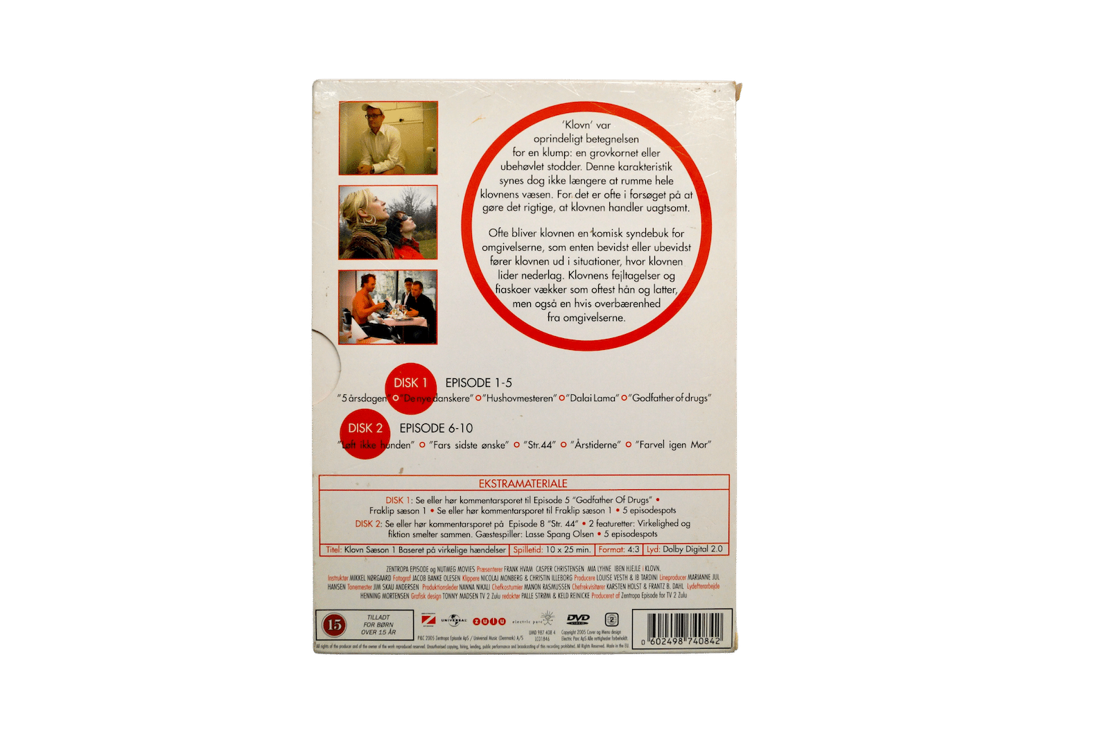Klovn – 1. Sæson - DVD (Brugt)