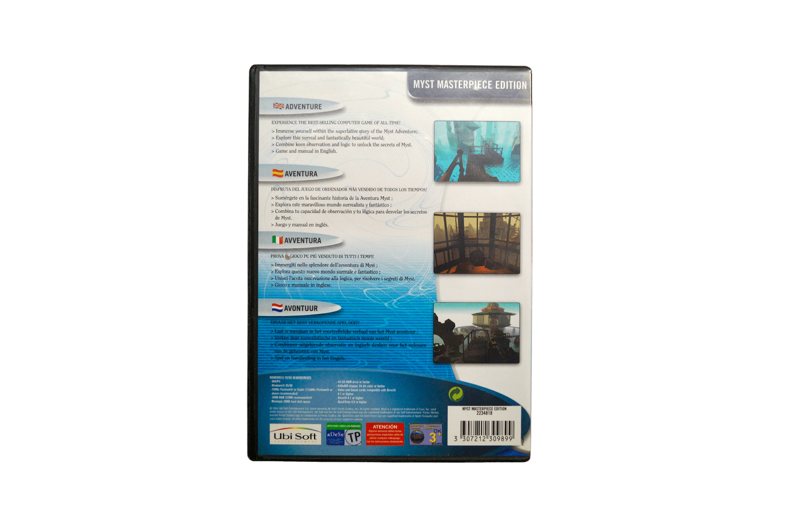 Myst Masterpiece Edition – PC (Brugt)