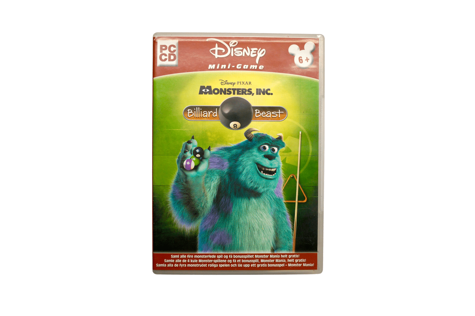 Disney Pixar Monsters, Inc. - Billiard Beast - PC (Brugt)