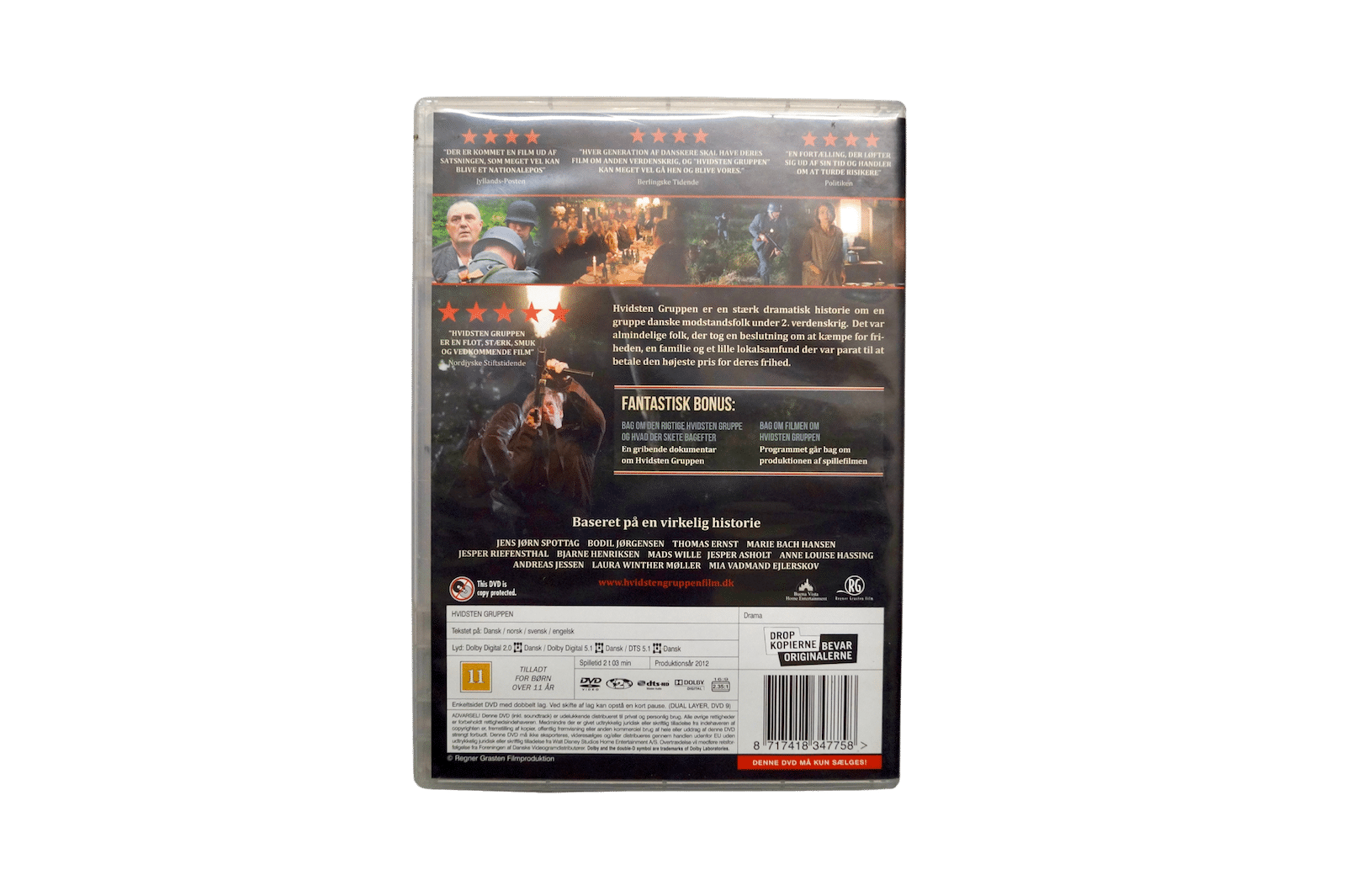 Hvidsten Gruppen - Nogle må dø for at andre kan leve - DVD (Ny)