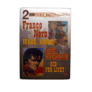 Franco Nero: Texas, Adios! / Jack Nicholson: Rid for livet – 2 Box Westerns Steelbook - DVD (Ny)