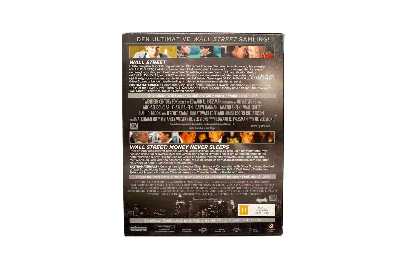 Wall Street - Collection - Blu-ray (Brugt)