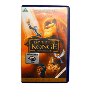 Walt Disney – Løvernes Konge – Specialudgave – VHS (Brugt)