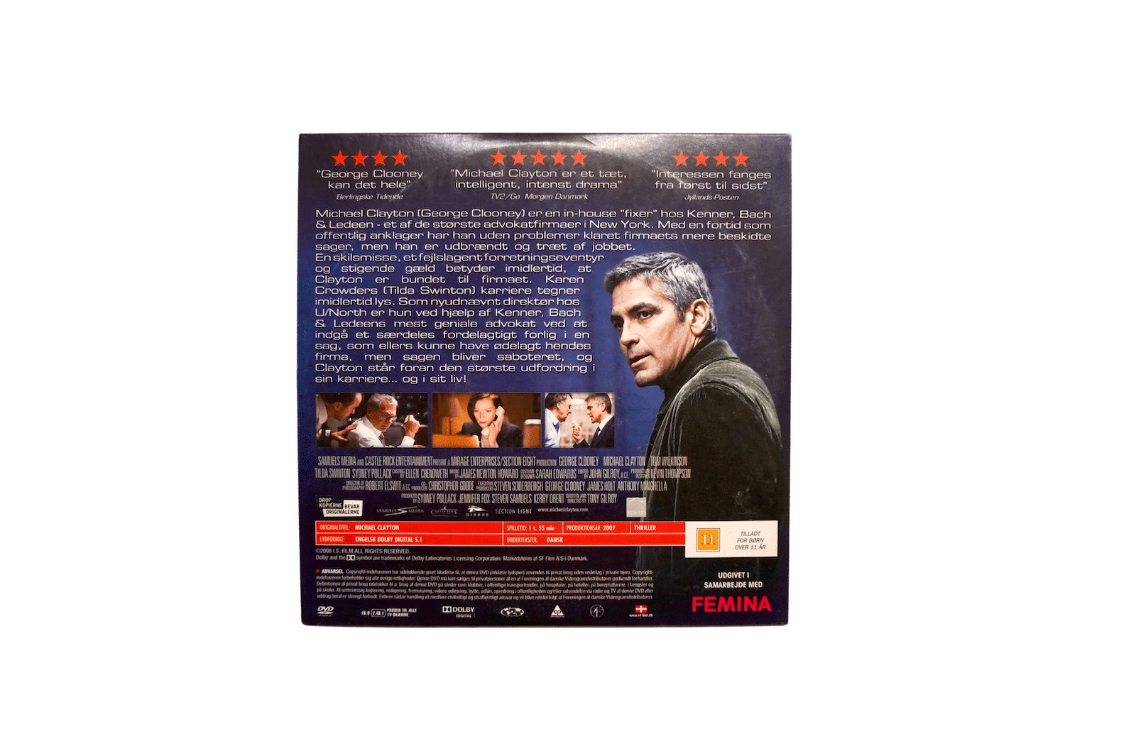 Michael Clayton – DVD (Brugt)