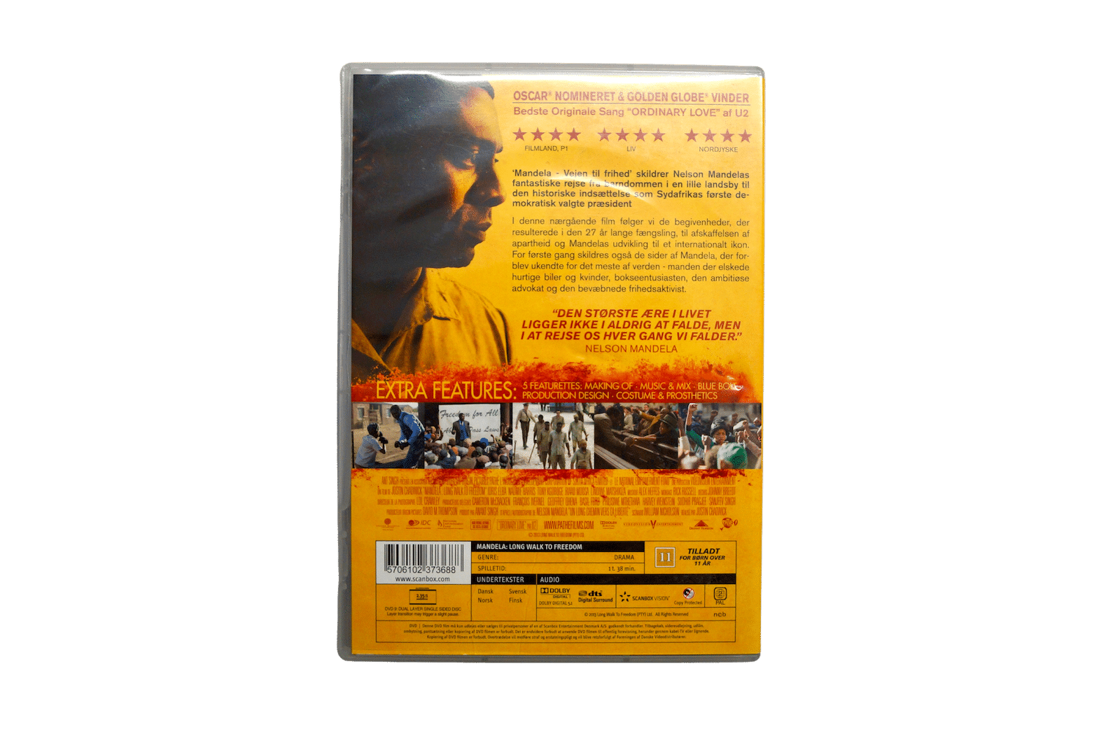 Mandela: Vejen til Frihed - DVD (Brugt)