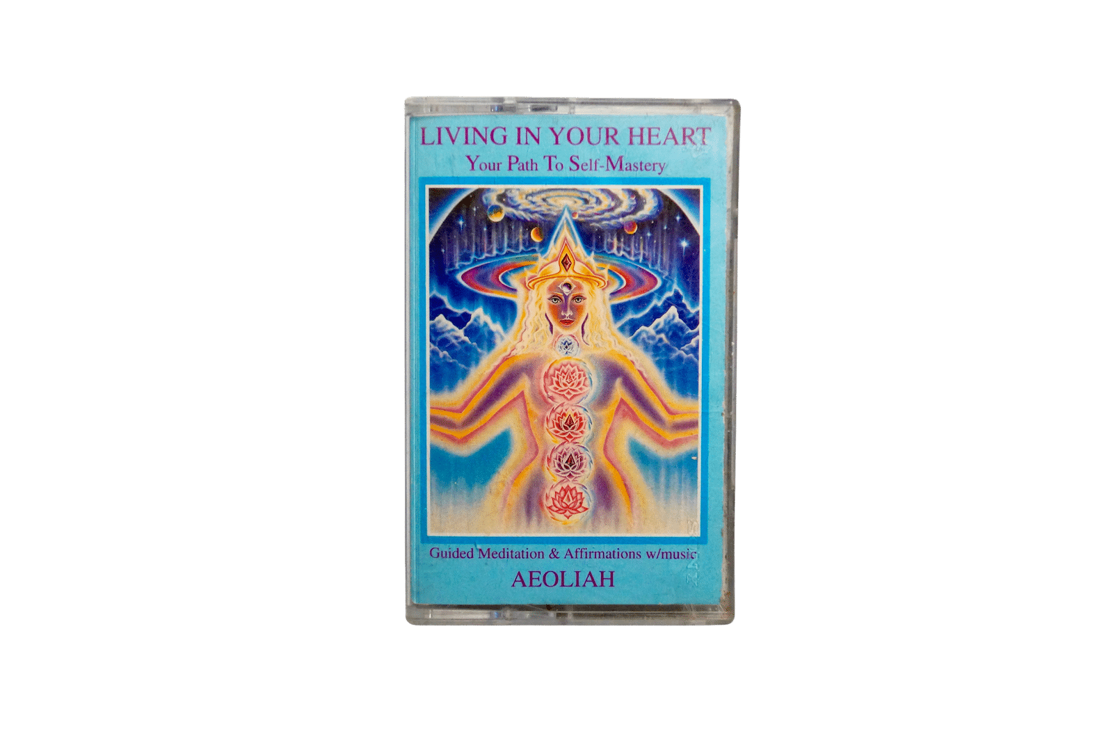 Aeoliah – Living in Your Heart: Your Path to Self-Mastery – Kassettebånd (Brugt)