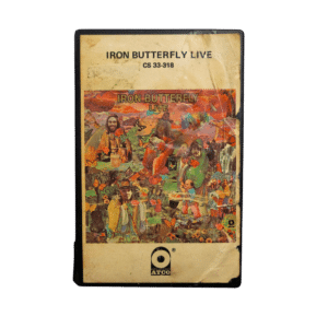Iron Butterfly – Live – Kassettebånd (Brugt)