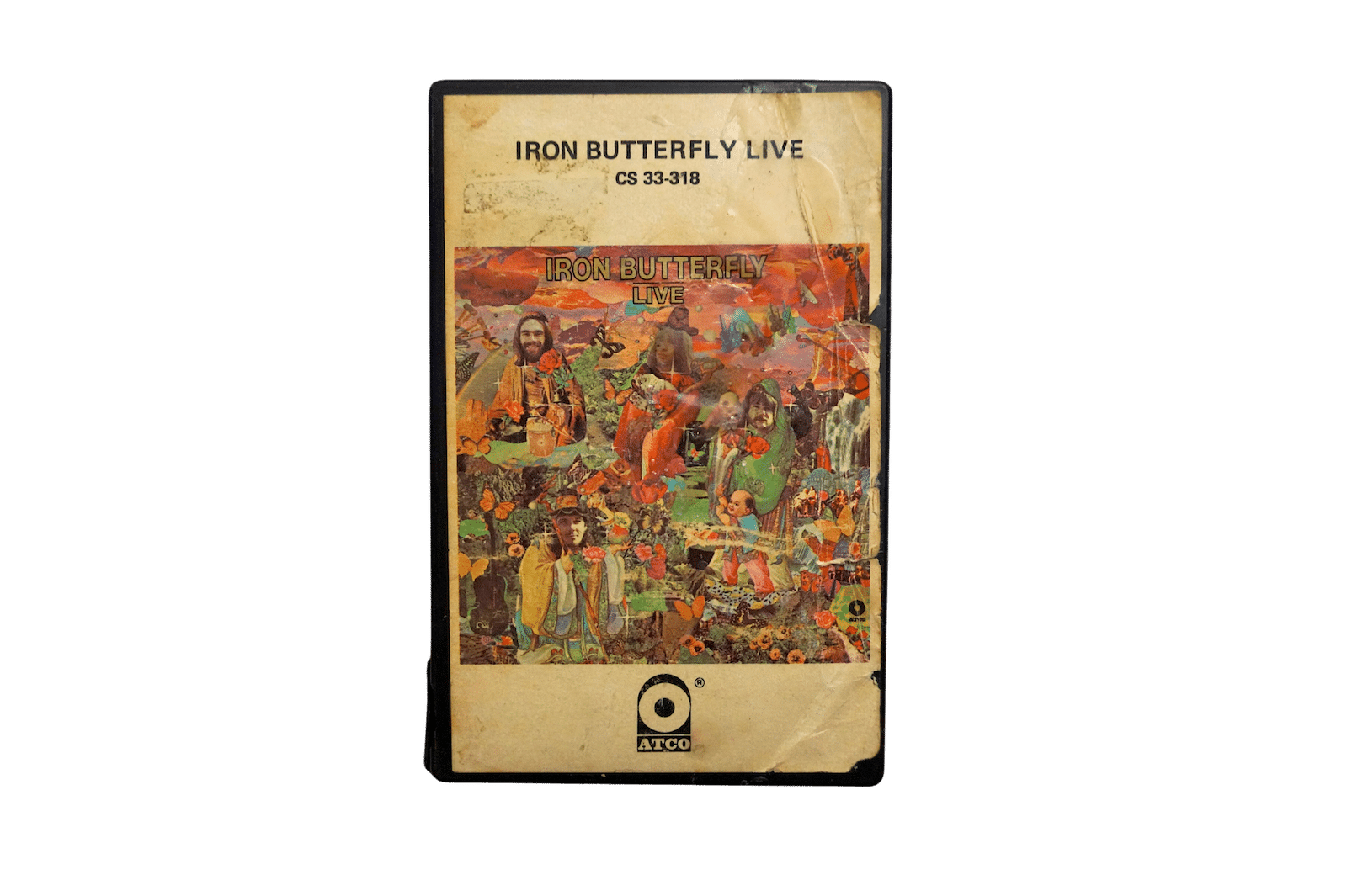 Iron Butterfly – Live – Kassettebånd (Brugt)