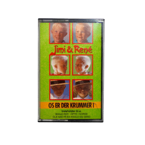 Jimi & Rene – Os der krummer i – Kassettebånd (Brugt)