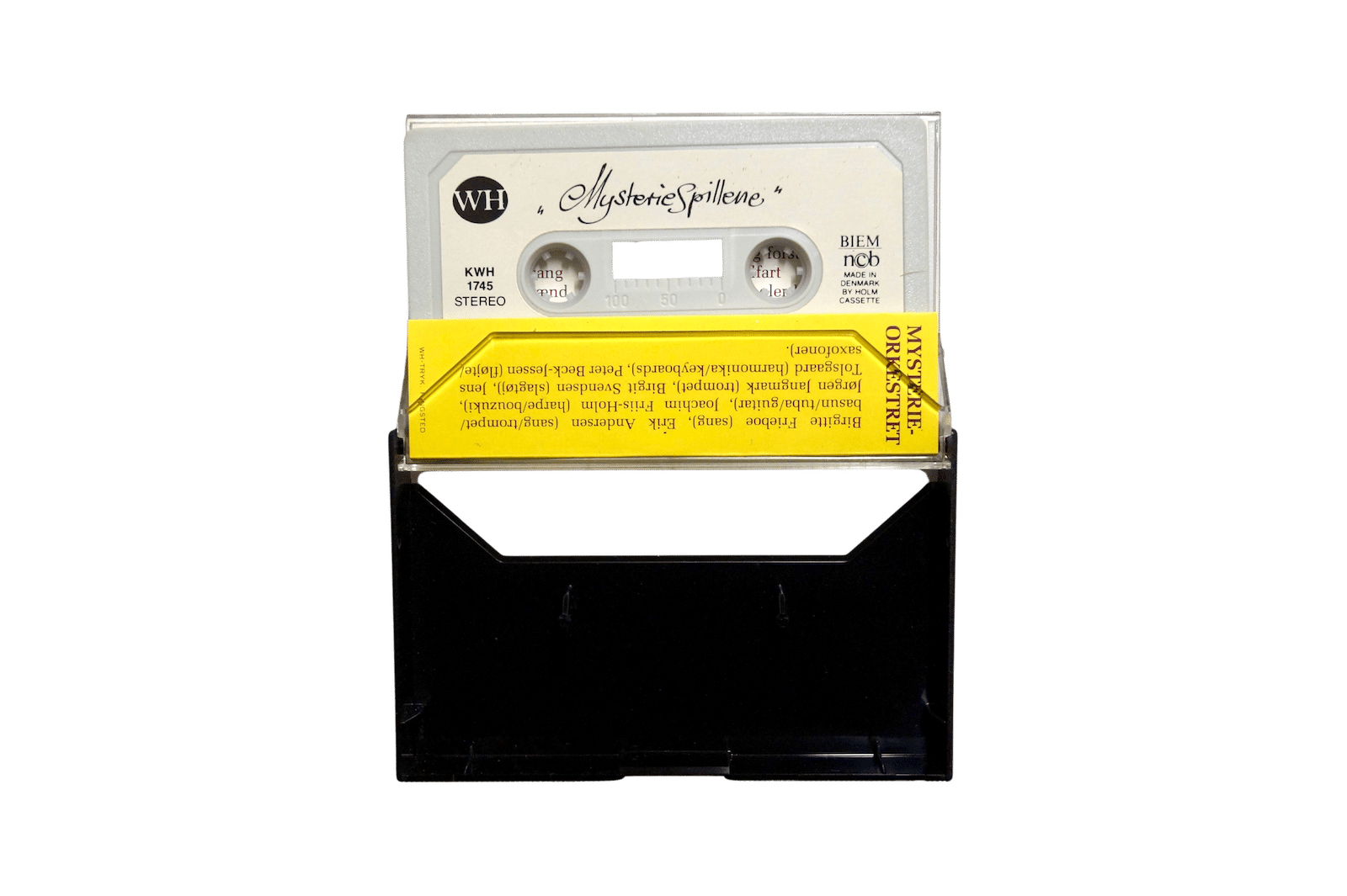 MysterieSpillene – Jens Tolsgaard & Erik Andersen – Kassettebånd (Brugt)
