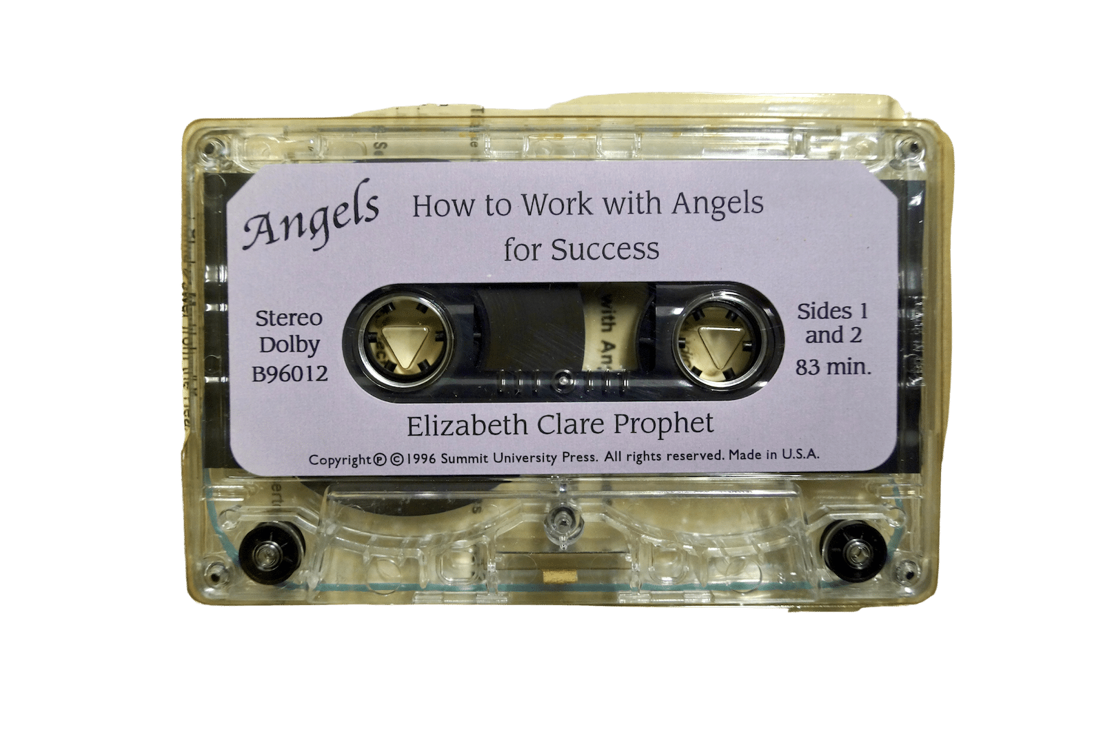 Elizabeth Clare Prophet - How to Work with Angels for Success - Kasettebånd (Brugt)