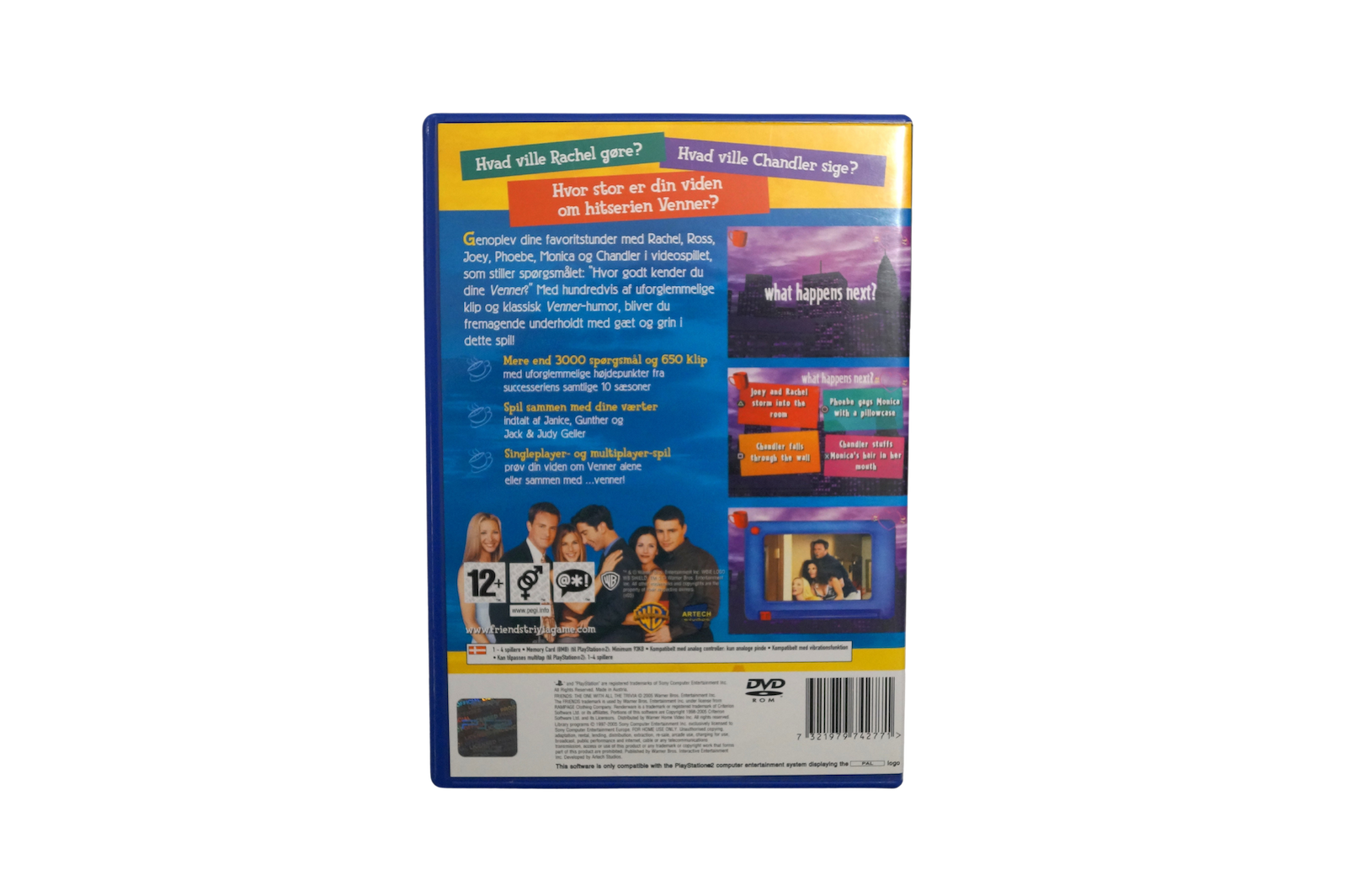F.R.I.E.N.D.S – The One With All the Trivia – PS2 (Brugt)