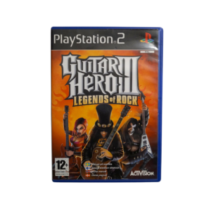 Guitar Hero III: Legends of Rock – PS2 (Brugt)