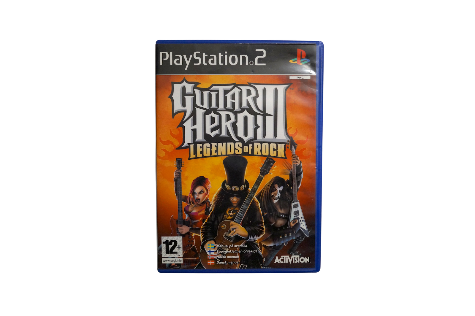 Guitar Hero III: Legends of Rock – PS2 (Brugt)