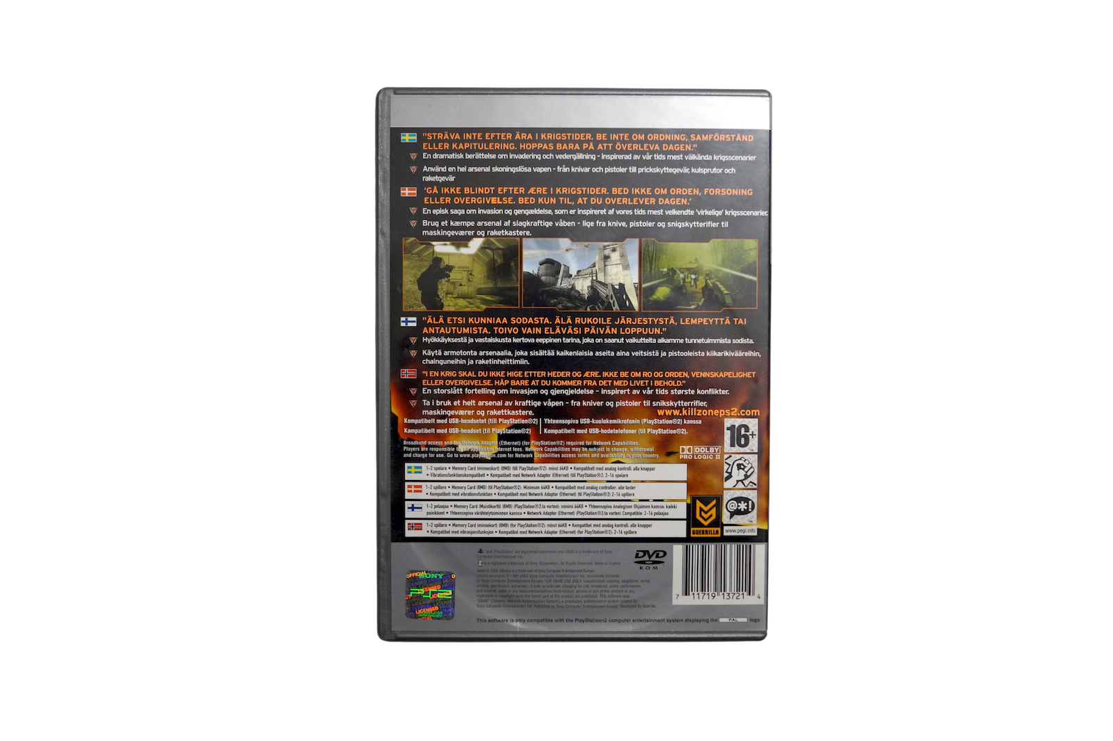 Killzone – Platinum – PS2 (Brugt)