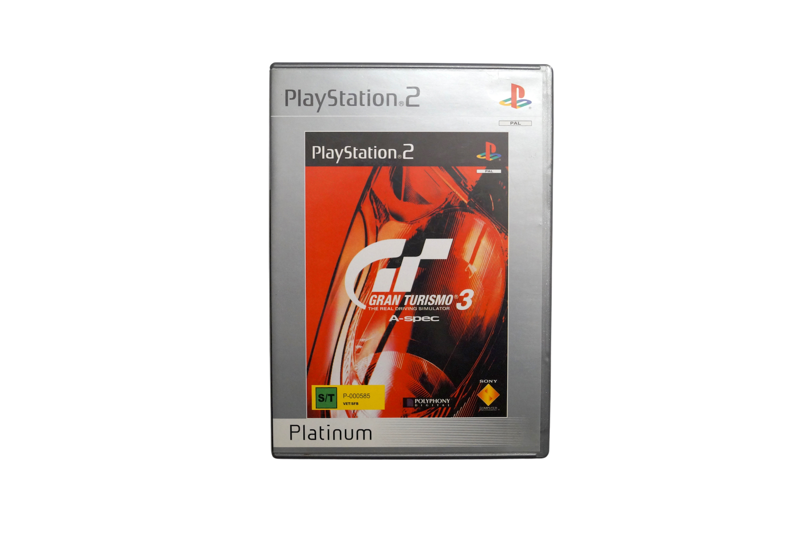 Gran Turismo 3: A-Spec – Platinum – PS2 (Brugt)