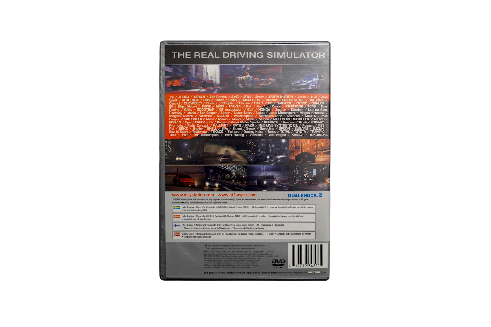Gran Turismo 3: A-Spec – Platinum – PS2 (Brugt)