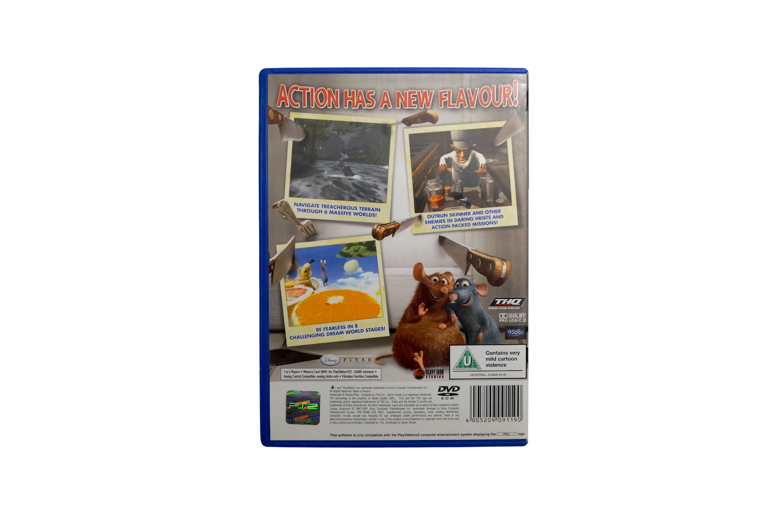 Disney Pixar Ratatouille – PS2 (Brugt)