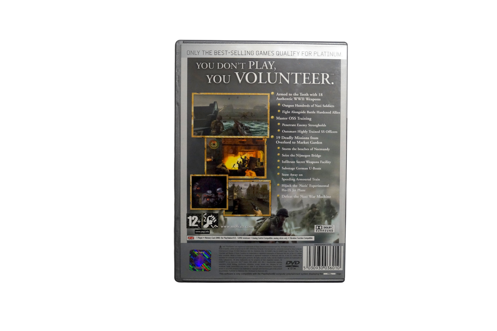 Medal of Honor: Frontline – Platinum – PS2 (Brugt)