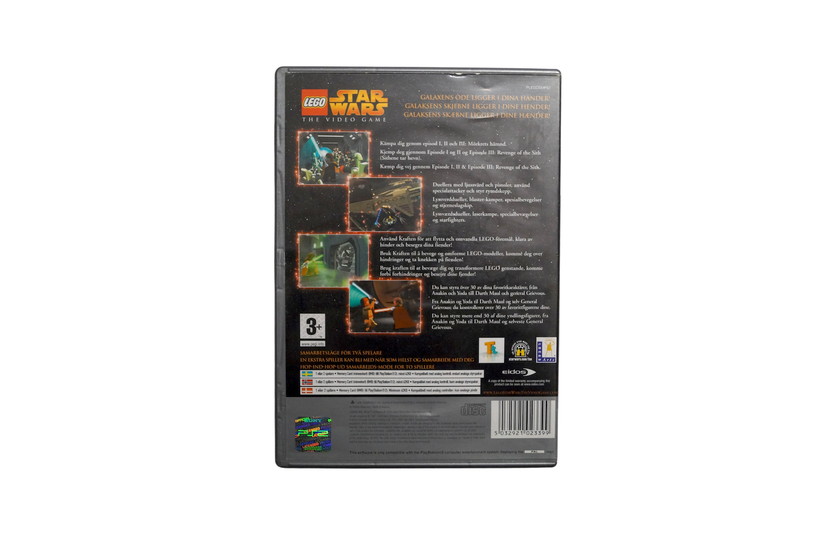 LEGO Star Wars: The Video Game – PS2 (Brugt)