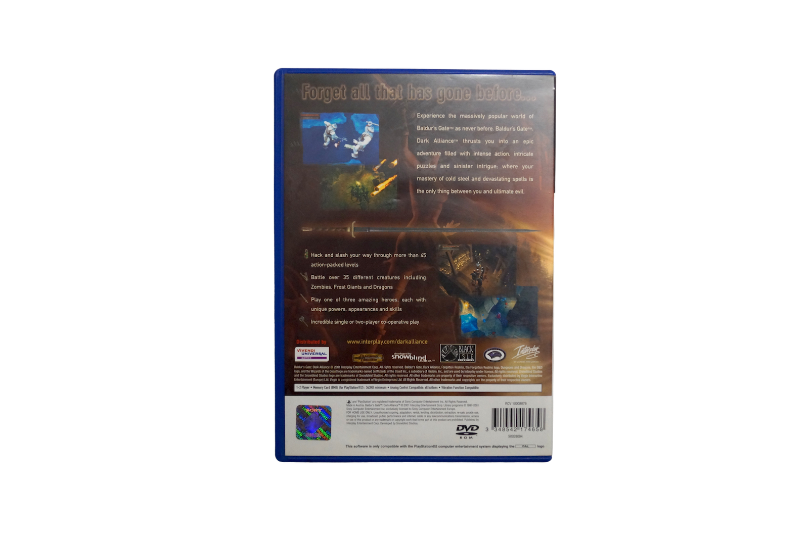Baldur's Gate: Dark Alliance – PS2 (Brugt)