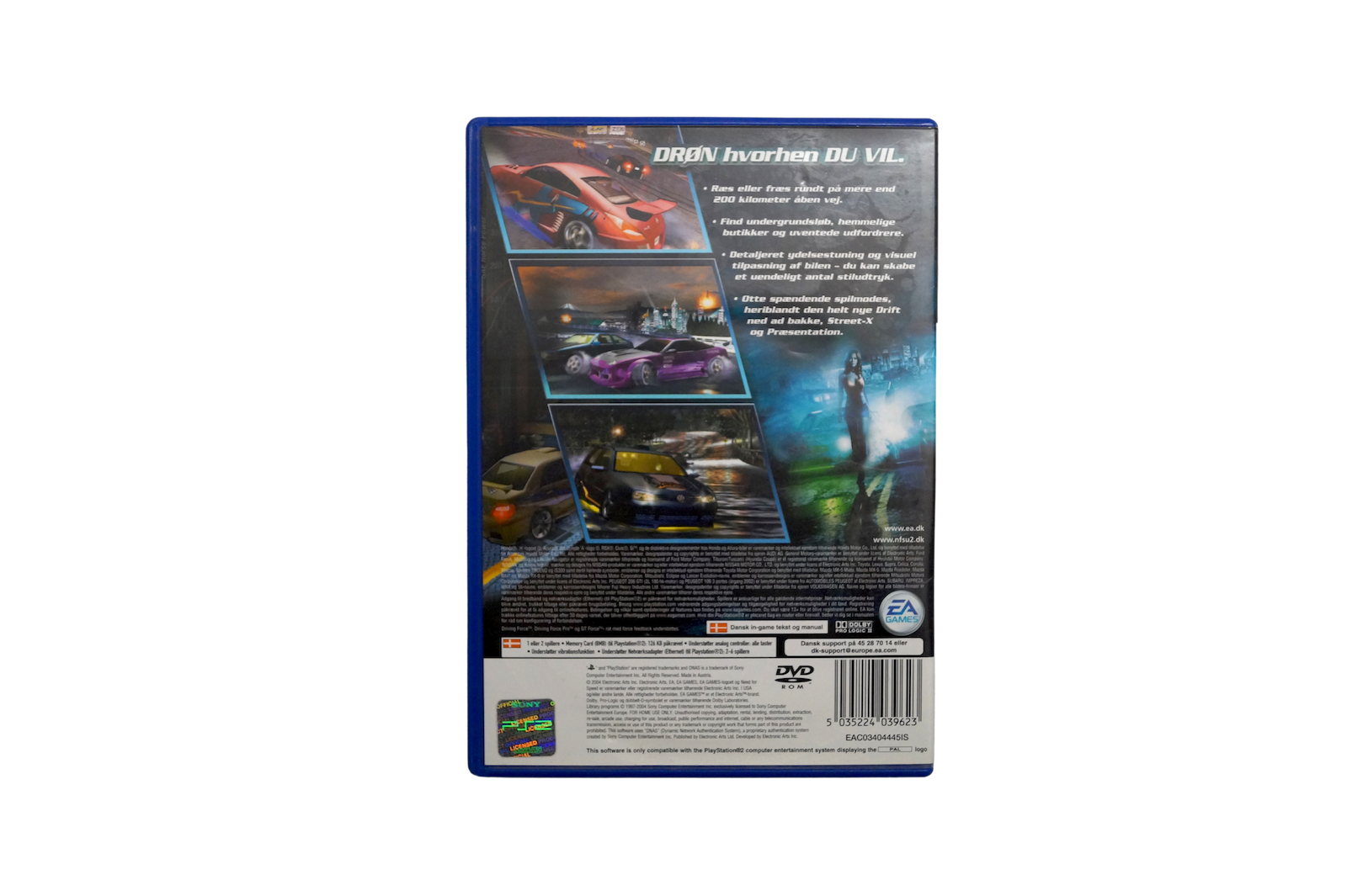 Need for Speed: Underground 2 – PS2 (Brugt)