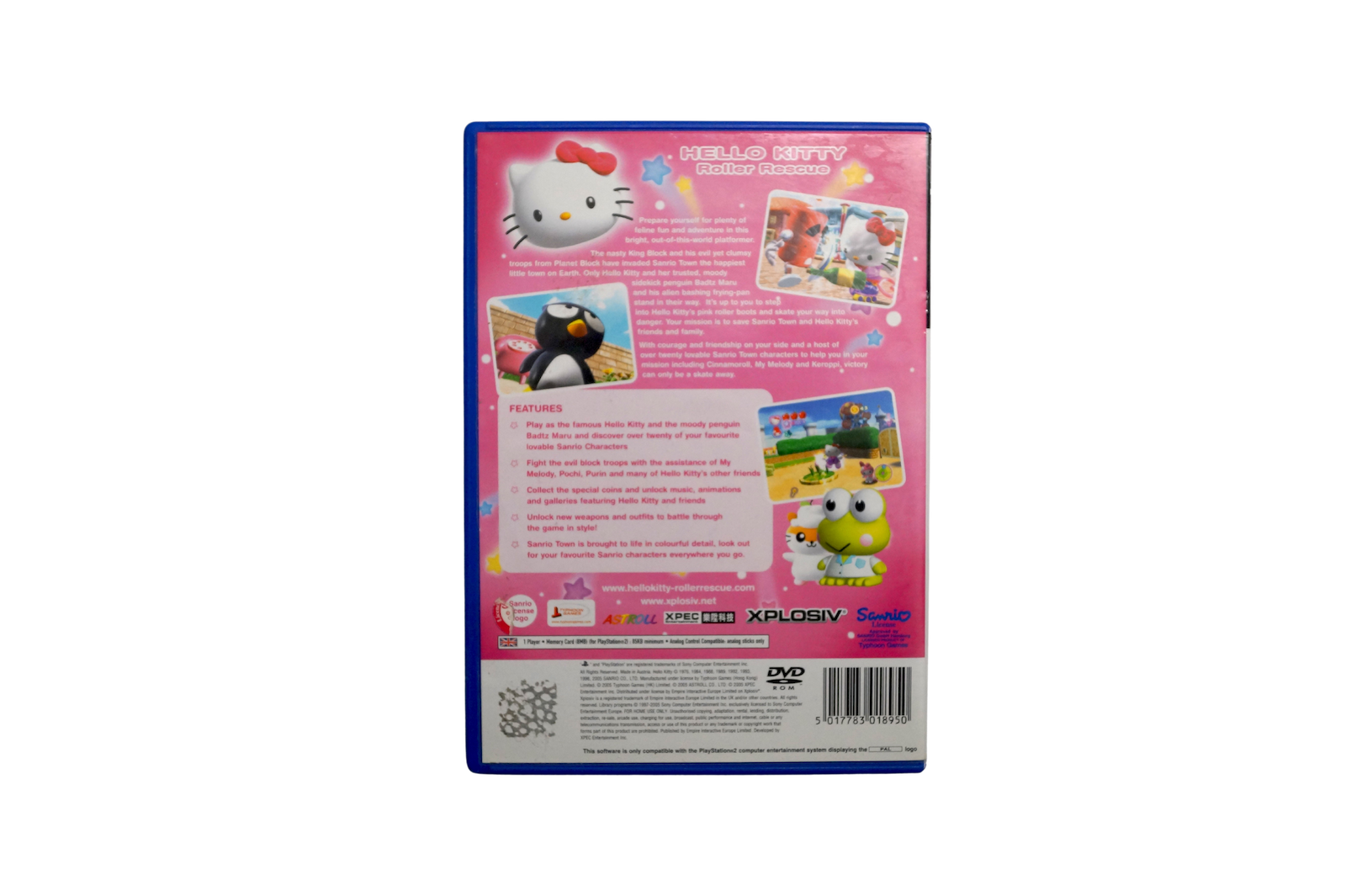 Hello Kitty: Roller Rescue – PS2 (Brugt)