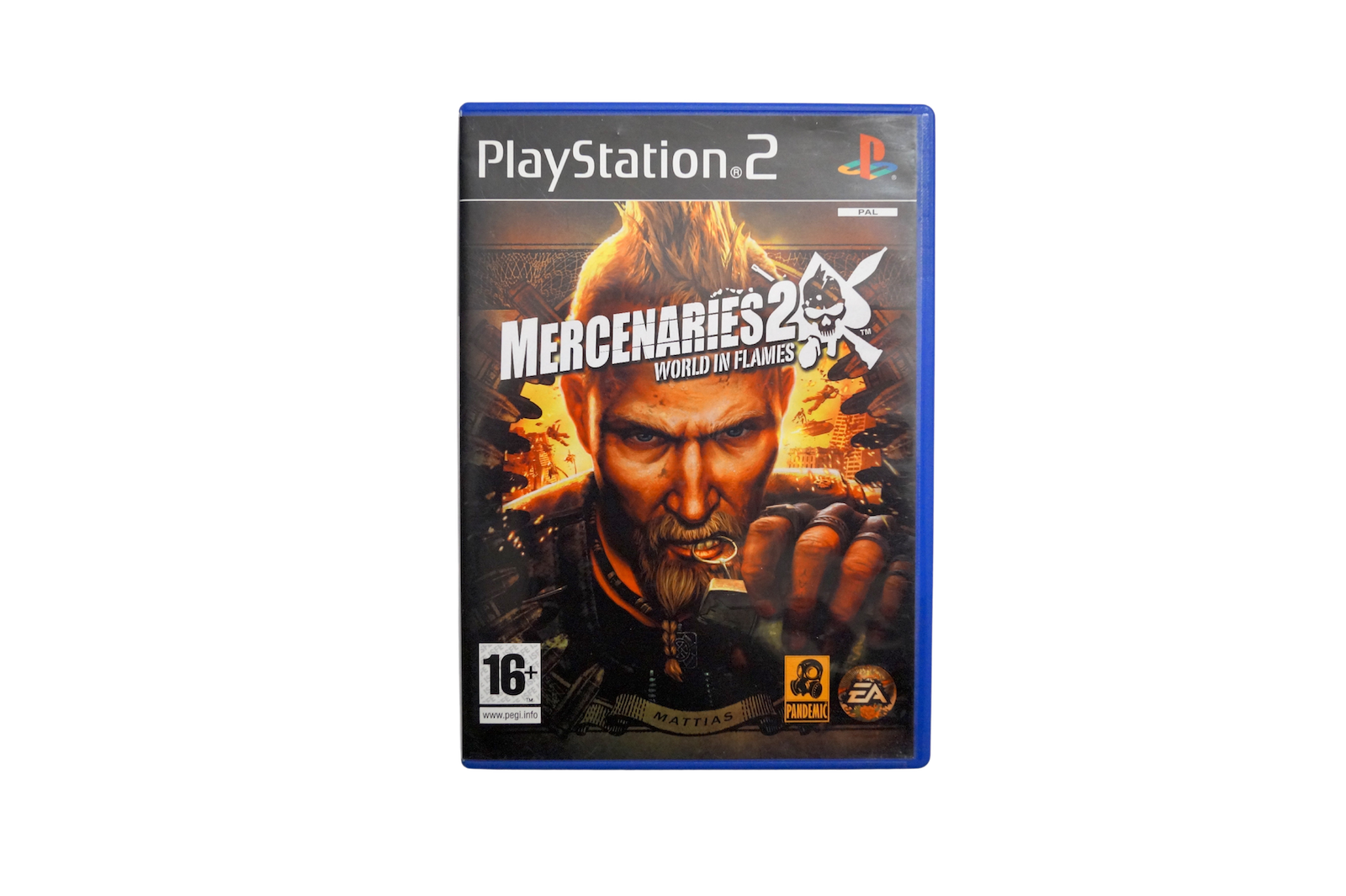 Mercenaries 2: World in Flames – PS2 (Brugt