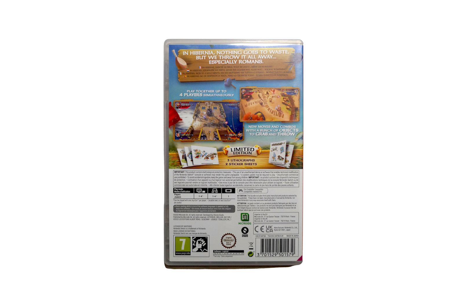 Asterix & Obelix XXXL: The Ram From Hibernia – Nintendo Switch (Brugt)