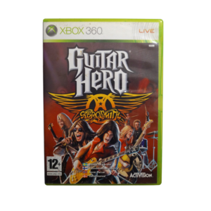Guitar Hero: Aerosmith – Xbox 360 (Brugt) – Front cover
