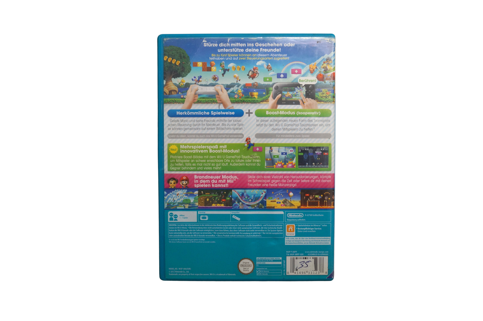 New Super Mario Bros. U – Nintendo Wii U (Brugt)