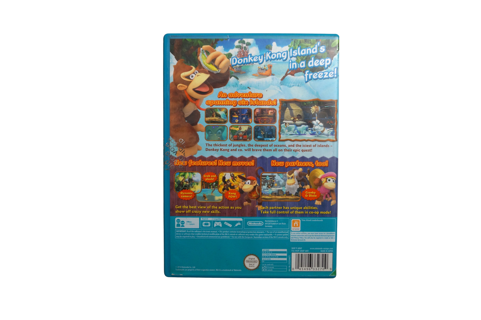 Donkey Kong Country: Tropical Freeze – Nintendo Wii U (Brugt)