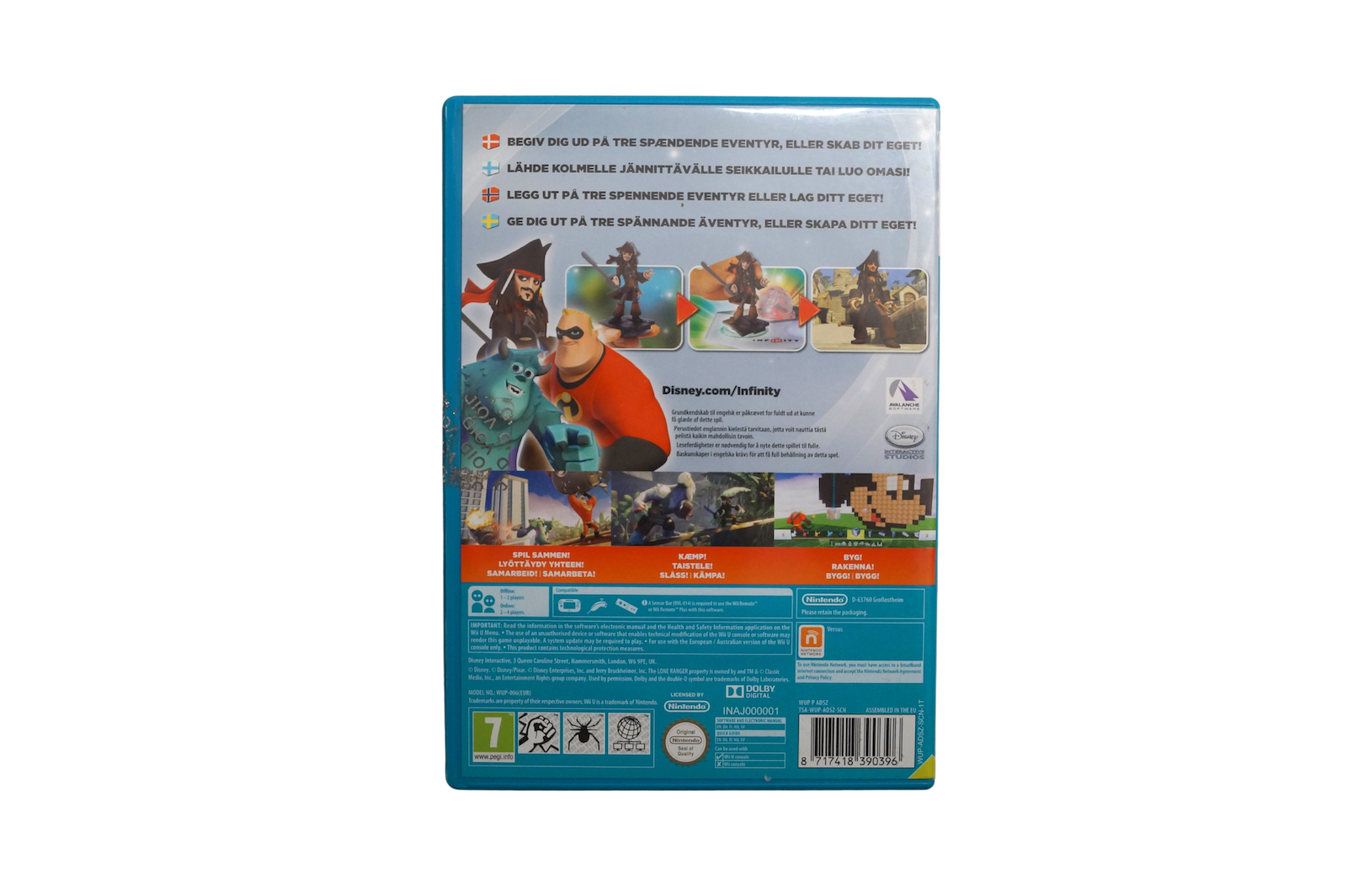 Disney Infinity 1.0 – Nintendo Wii U (Brugt)