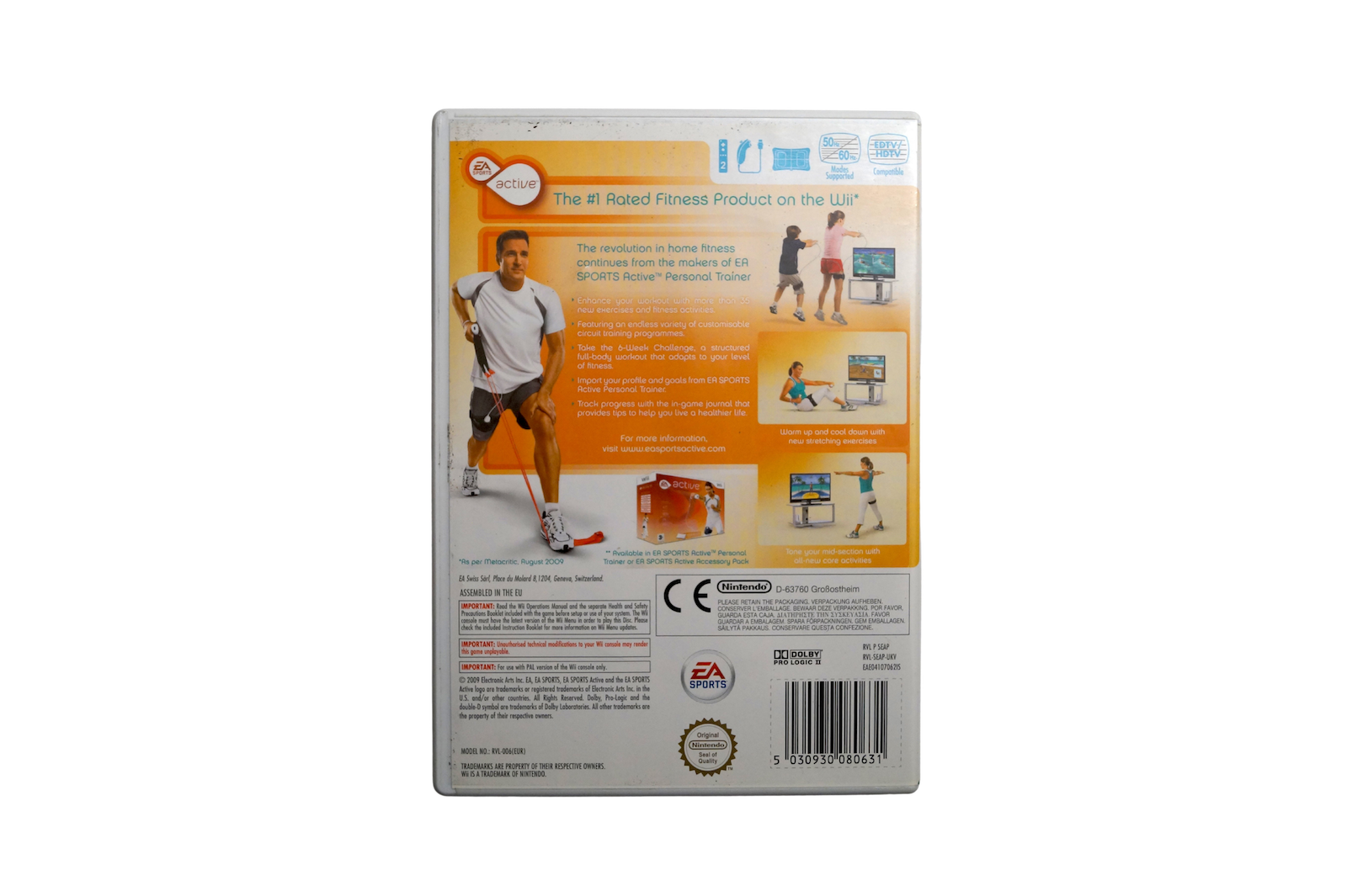 EA Sports Active: More Workouts – Nintendo Wii (Brugt)