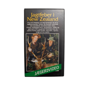 Jagtfeber i New Zealand – Jæger:Video – VHS (Brugt) – Alle varer – Front cover