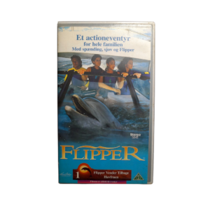 Flipper vender tilbage til havfruen – VHS (Brugt) – Alle varer – Front cover
