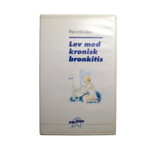 Lev med kronisk bronkitis – KOL2000 Patientvideo – VHS (Brugt)