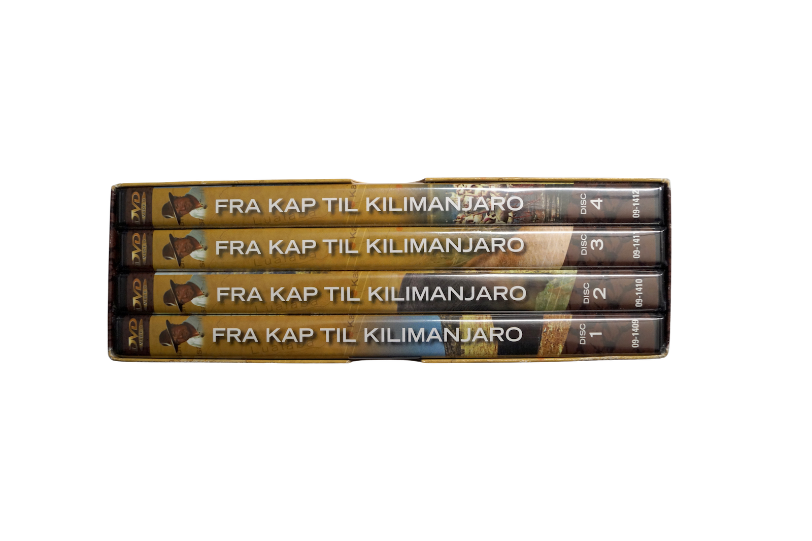 Fra Kap til Kilimanjaro – 4 Disc – DVD Boks (Ny)