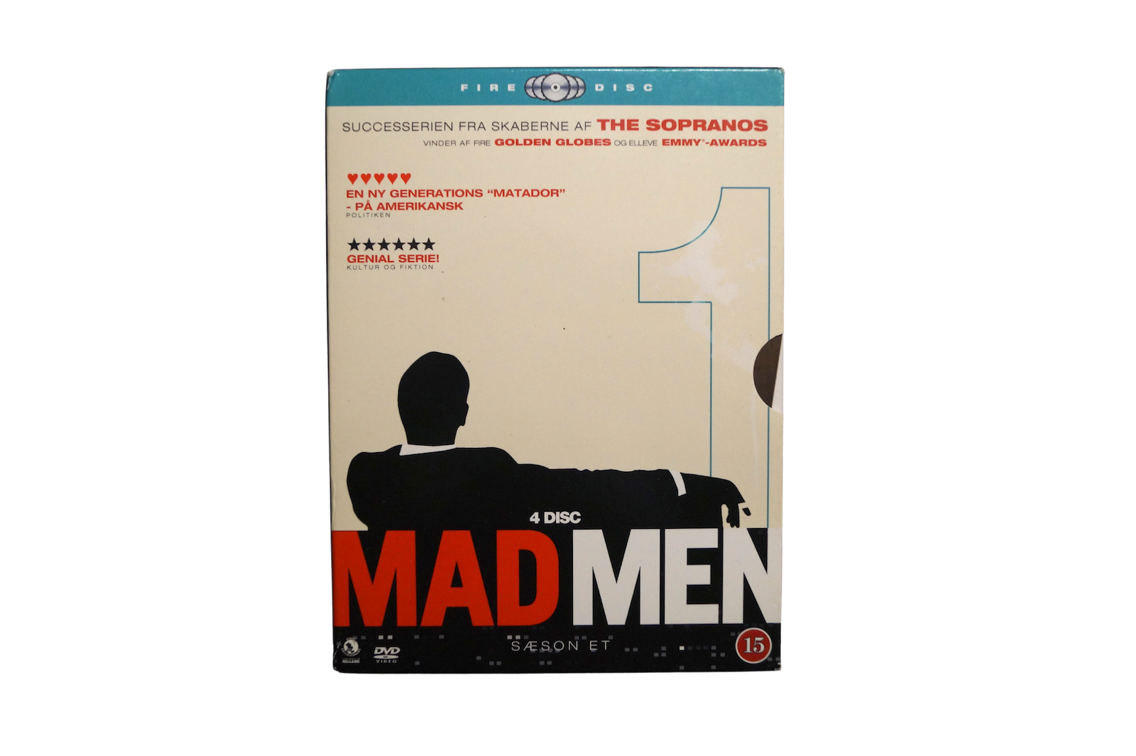 Mad Men – Sæson 1 – 4 Disc – DVD (Brugt)