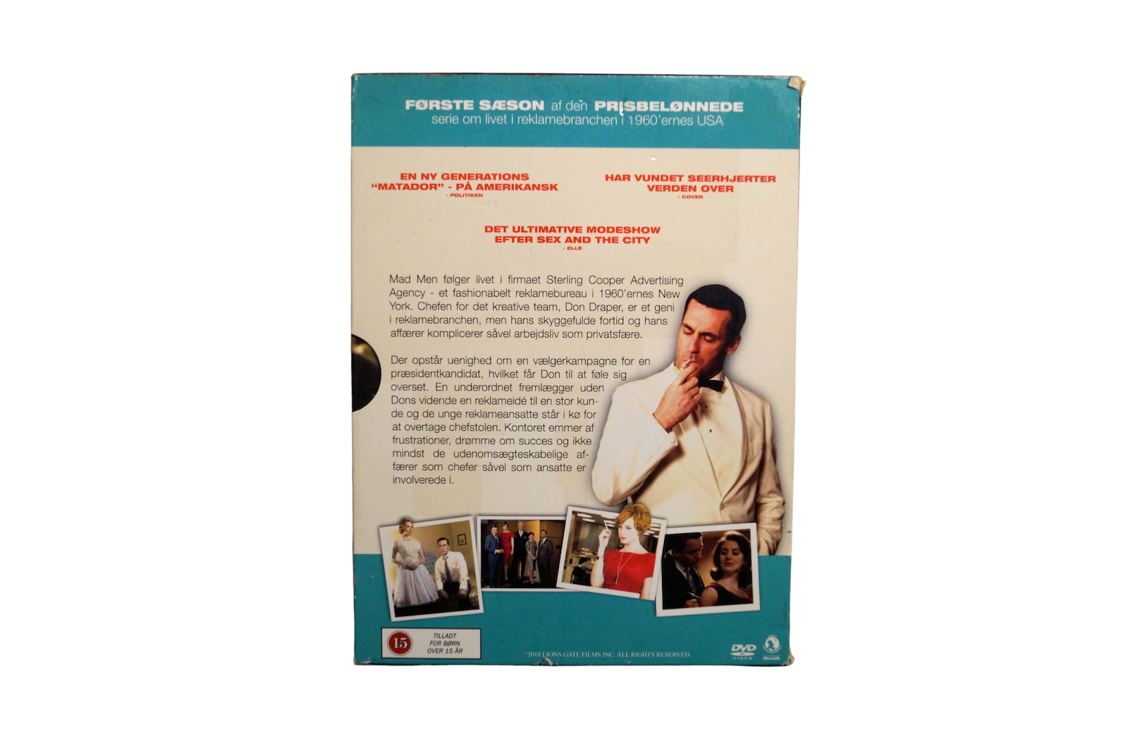 Mad Men – Sæson 1 – 4 Disc – DVD (Brugt)