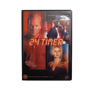 24 Timer – Episode 1-24 – Sæson 1 – DVD Box (Brugt) – Alle varer – Front cover