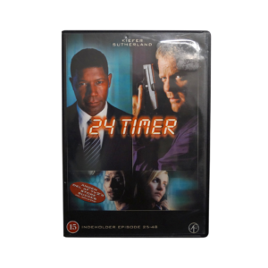 24 Timer – Episode 25-48 – Sæson 2 – DVD Box (Brugt) – Alle varer – Front cover