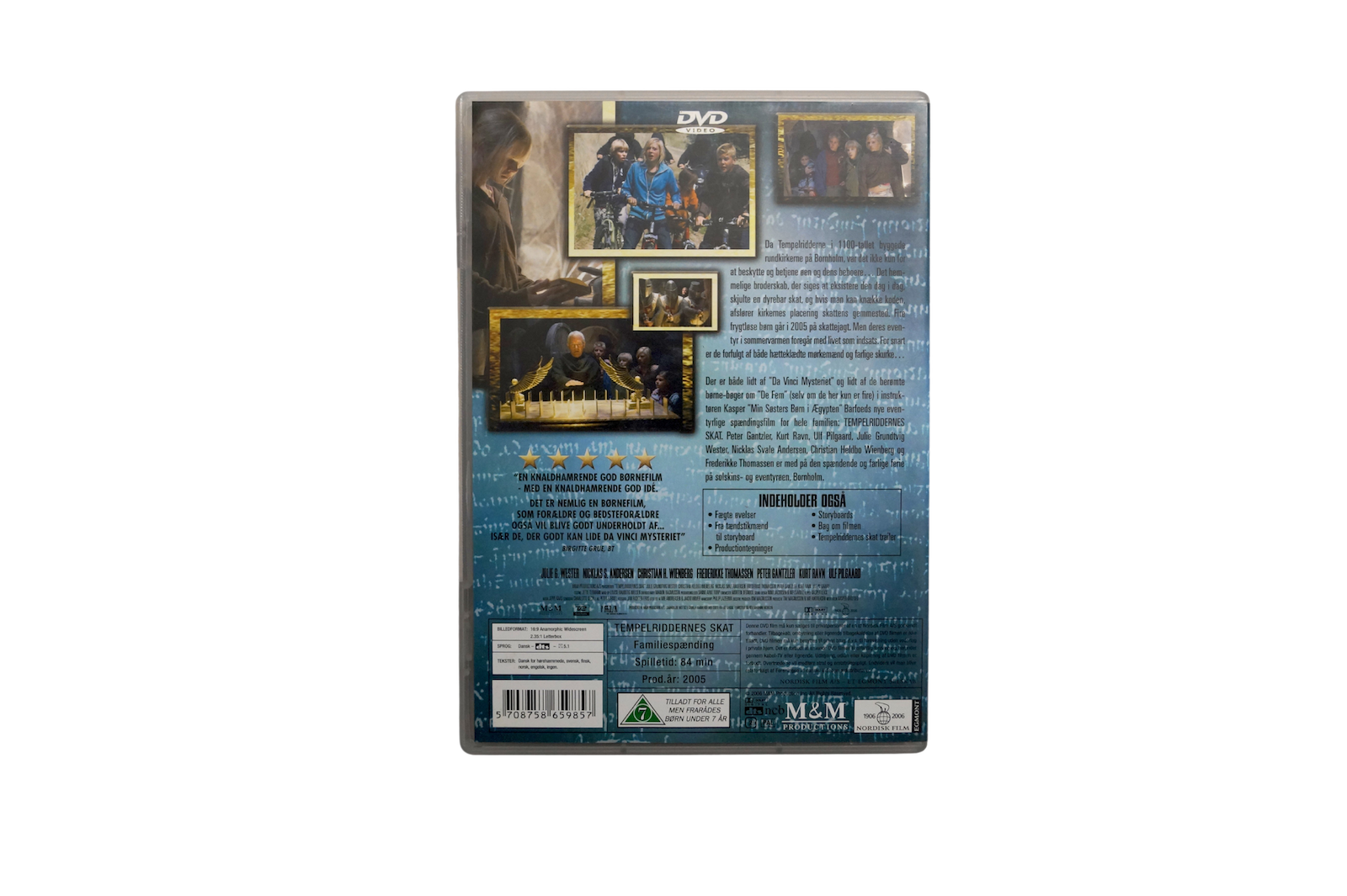 Tempelriddernes Skat – DVD (Brugt)