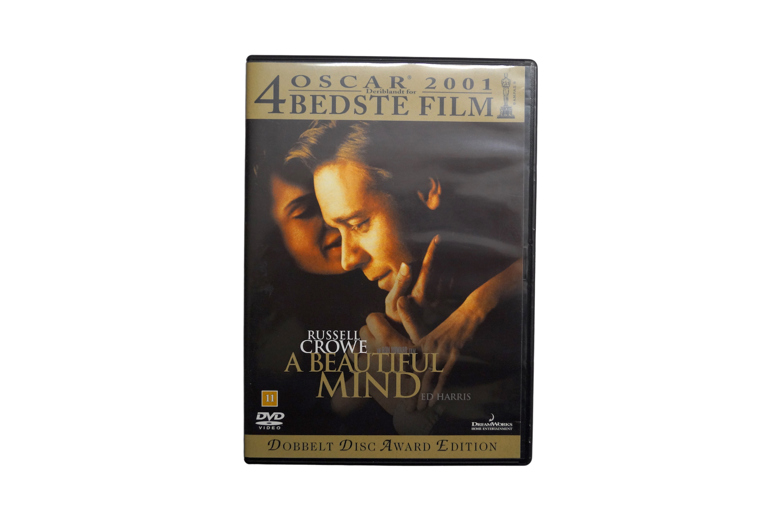 A Beautiful Mind – Dobbelt Disc Award Edition – DVD (Brugt)