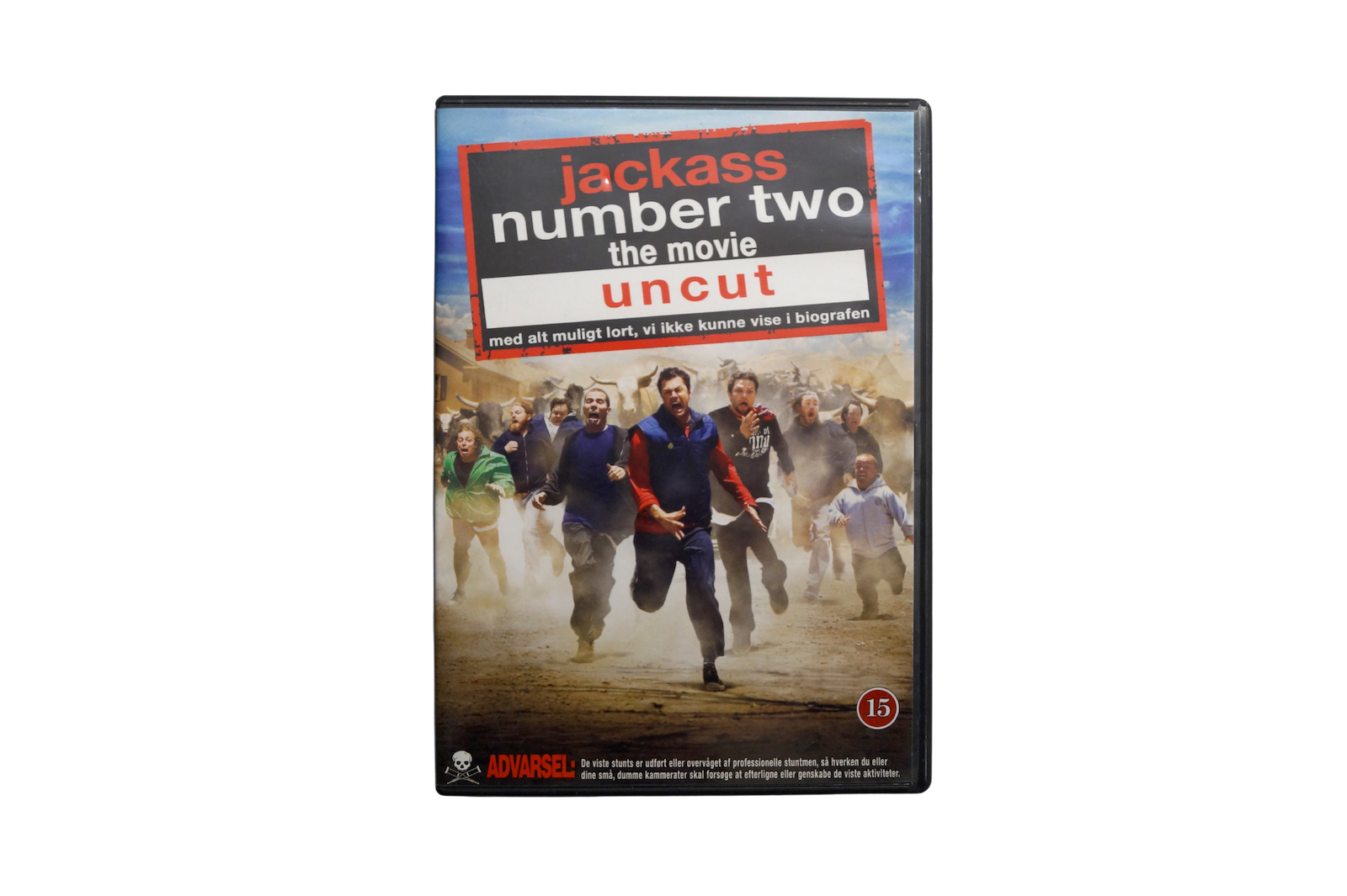 Jackass Number Two: The Movie – Uncut – DVD (Brugt)