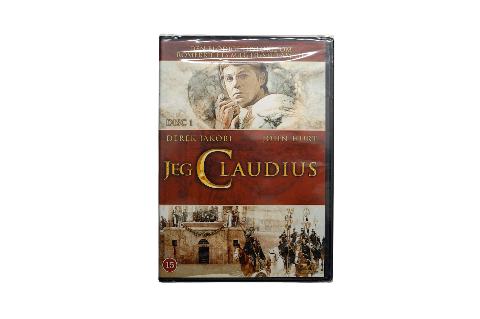 Jeg Claudius – Disc 1 – DVD (Ny) – Alle varer – Front cover