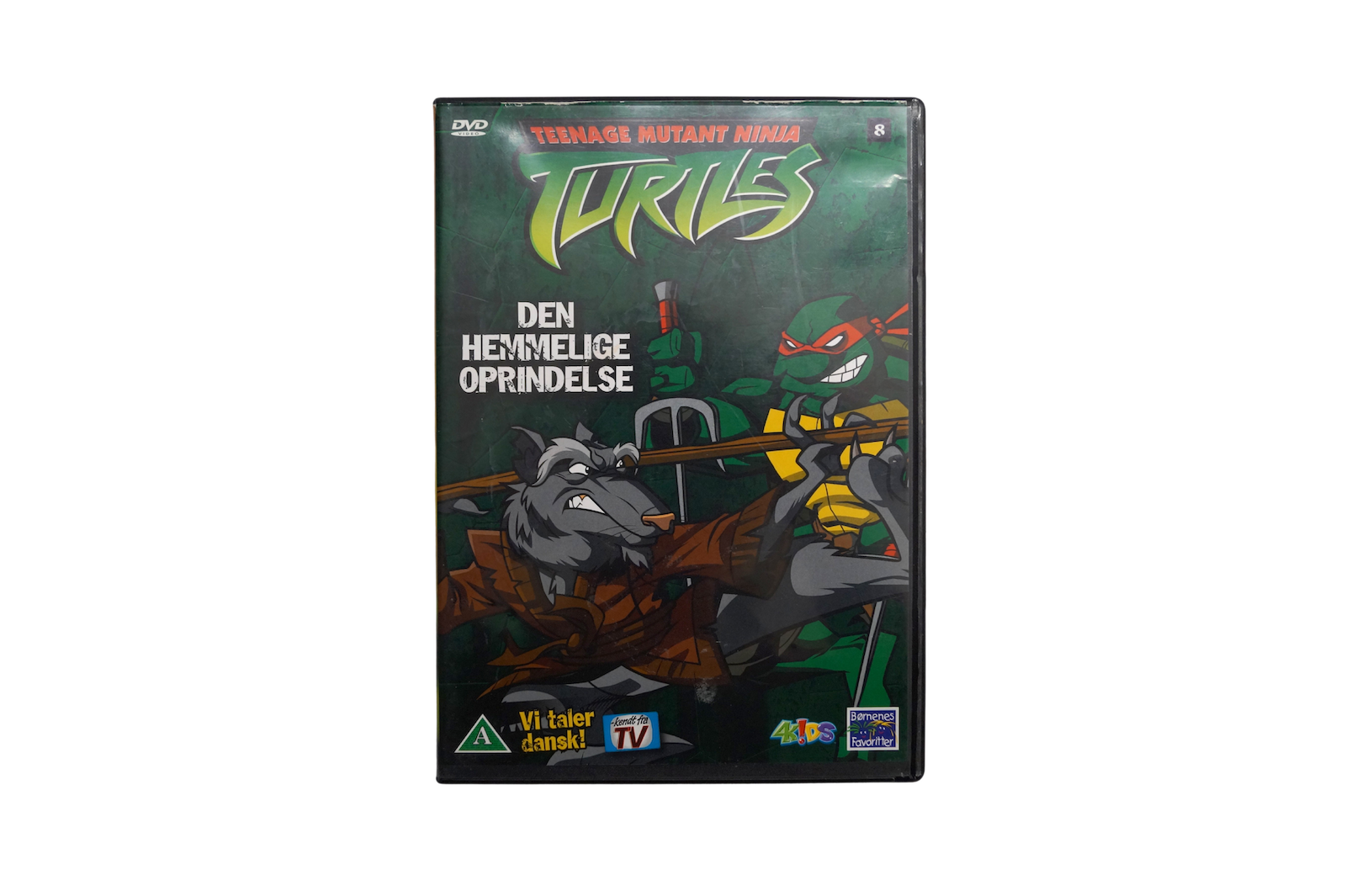 Teenage Mutant Ninja Turtles: Den Hemmelige Oprindelse – DVD (Brugt)