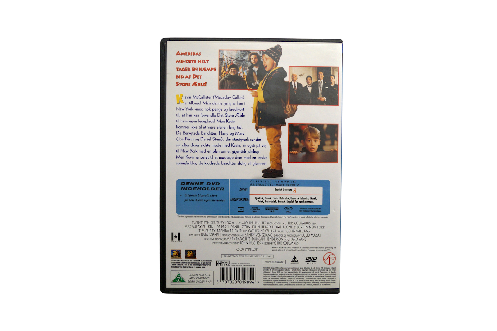Alene Hjemme 2 – Glemt i New York – DVD (Brugt)